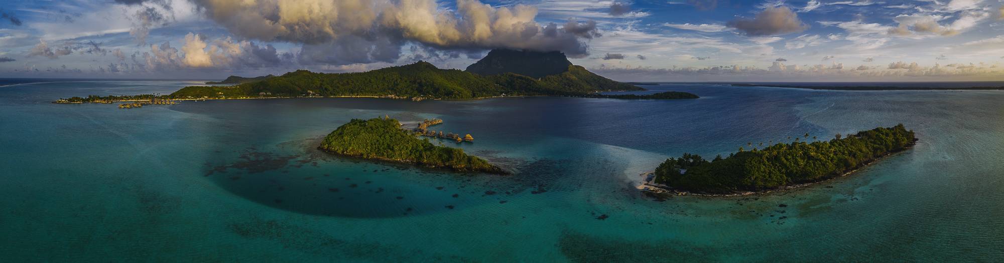 Photo - Polynésie Française - Vue du ciel - Bora Bora #250